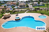 Praia da Galé, Albufeira, 2000 - Piscina de adultos, piscina de crianças e hidromassagem