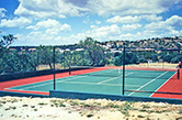 Albufeira, 1988 - campo de ténis privado