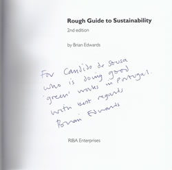 Rough Guide to Sustainability - dedicatória