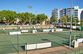 Loulé, 1990 - City public tennis courts